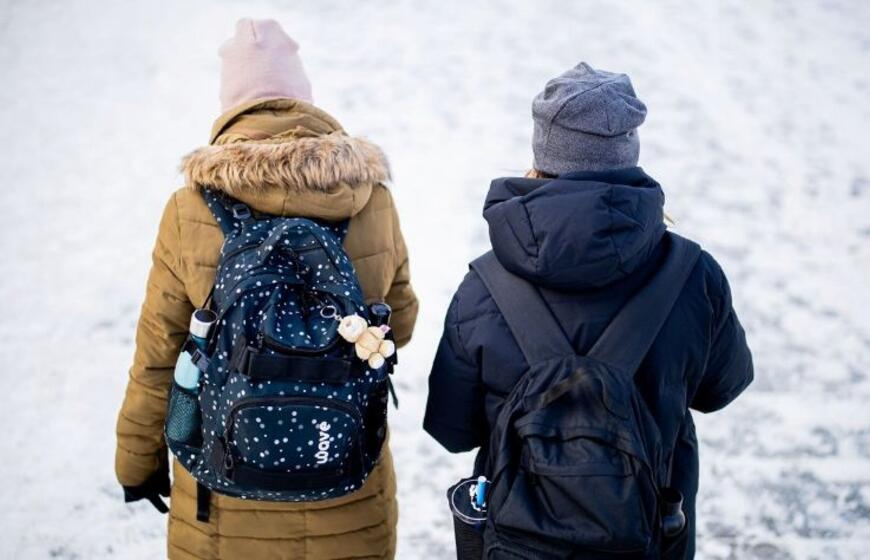 Pamokos dėl šalčio kai kur atšauktos