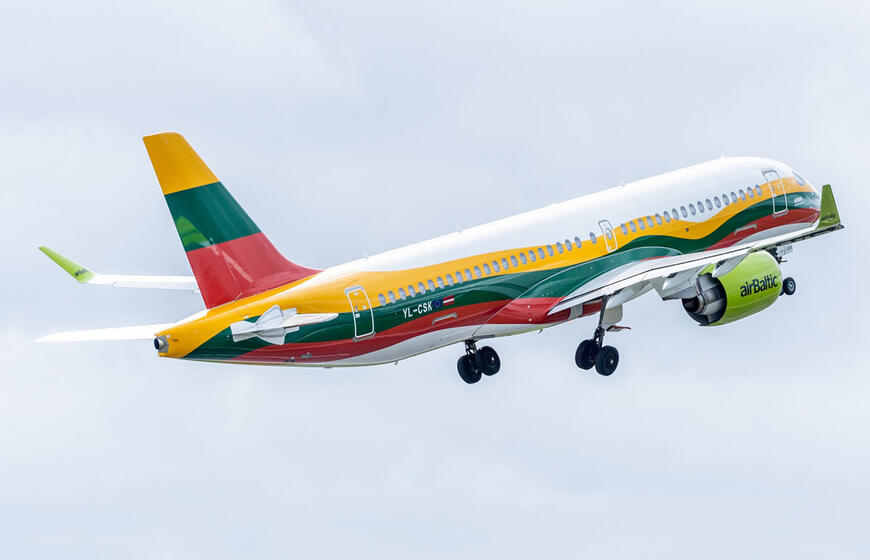 air Baltic, Palangos oro uostas, Tenerifė