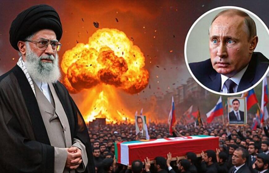 Ali Khamenei ir Vladimiras Putinas