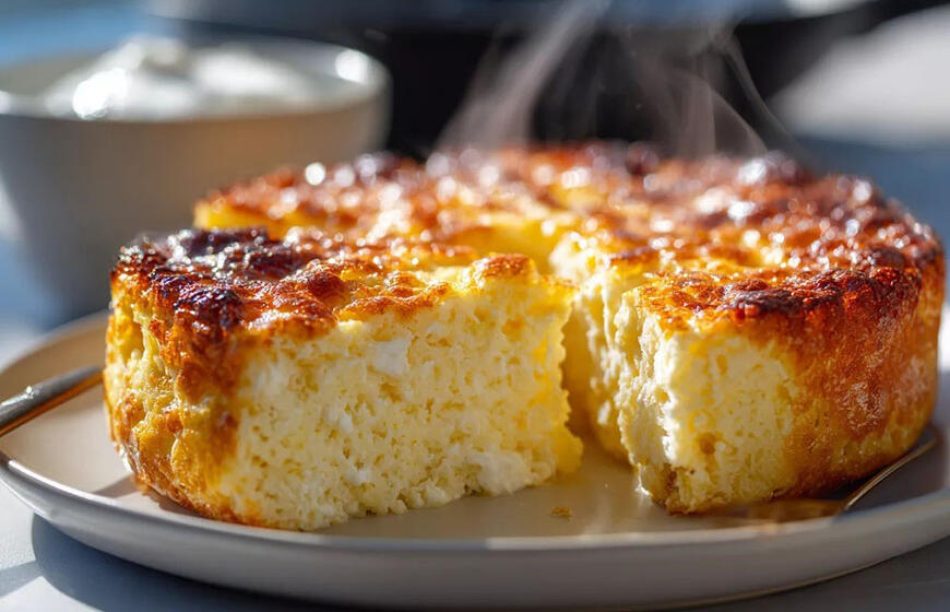 Avižinis apkepas su varške