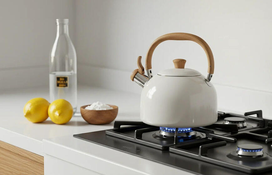 neįtikėtinai paprastas būdas išvalyti virdulį per kelias minutes