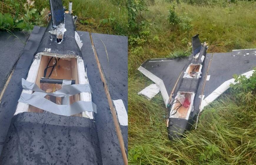 Lietuvoje nukritęs „Gerbera“ dronas