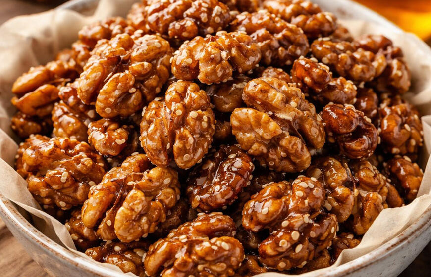 Metu graikinius riešutus į verdantį vandenį – ir ant stalo jau delikatesas