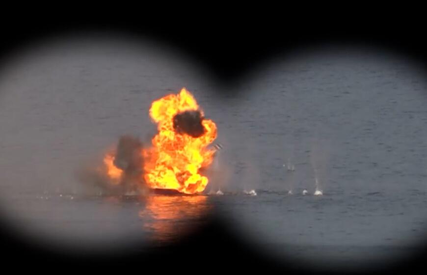 Irano karinės pratybos Hormūzo sąsiauryje