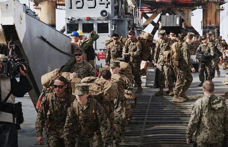 JAV jūrų pėstininkai