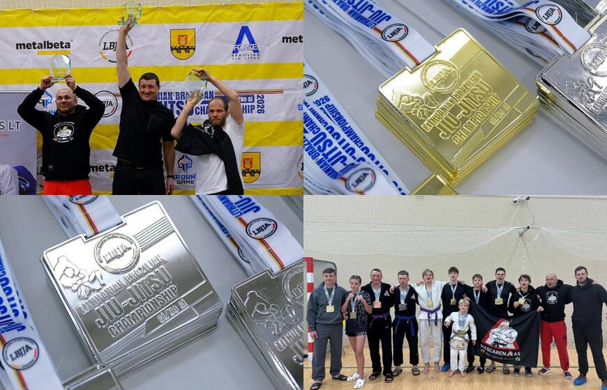Du Klaipėdos klubai – tarp stipriausių Lietuvoje: čempionų taurė ir dešimtys medalių