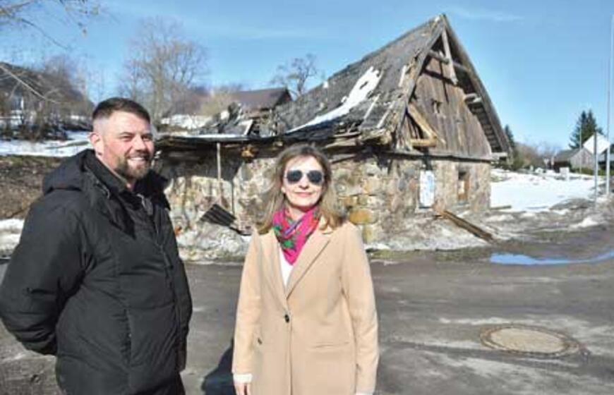 Jurgita ir Leonas Bieliauskai, smuklė Amerika