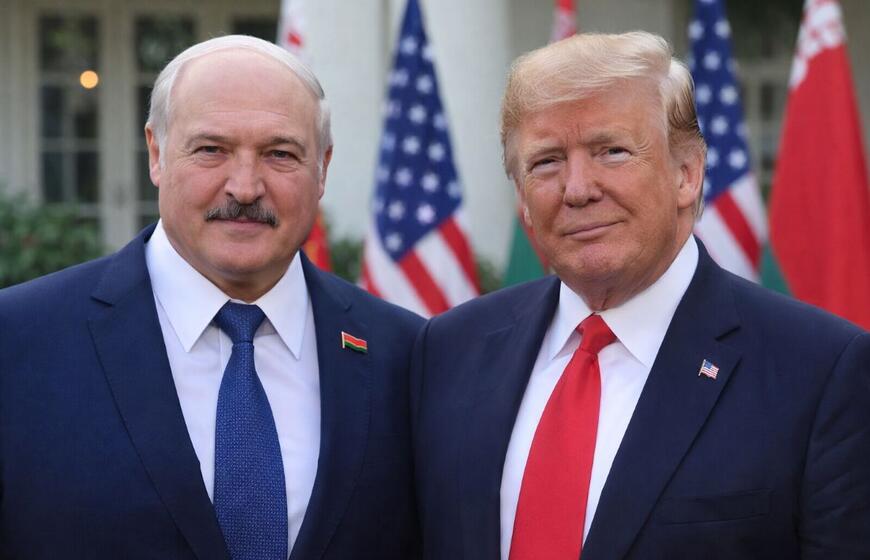 Aliaksandras Lukašenka, Donaldas Trampas