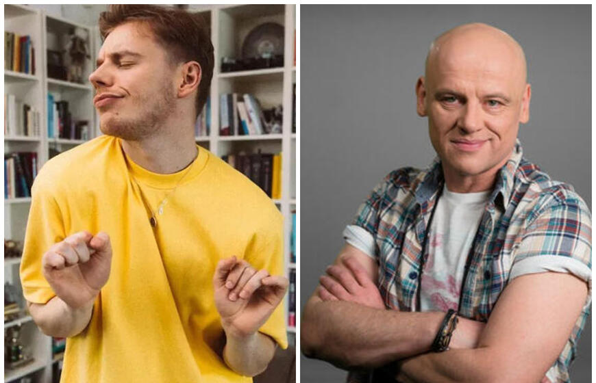 Mantas Bendžius ir Juozas Gaižauskas