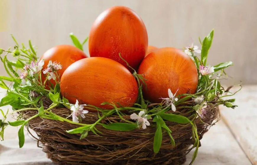 Lukštai taps oranžiniai – be chemijos ir be morkų