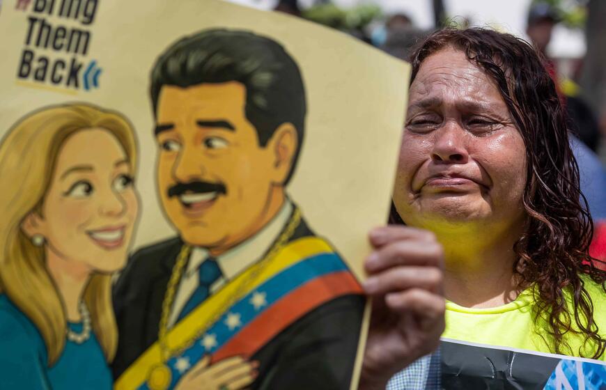 Maduro palaikymo mitingas Karakase