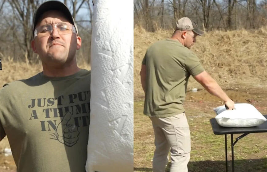 Vyras patikrino mitą apie pagalvę vietoj duslintuvo: rezultatai jį nustebino