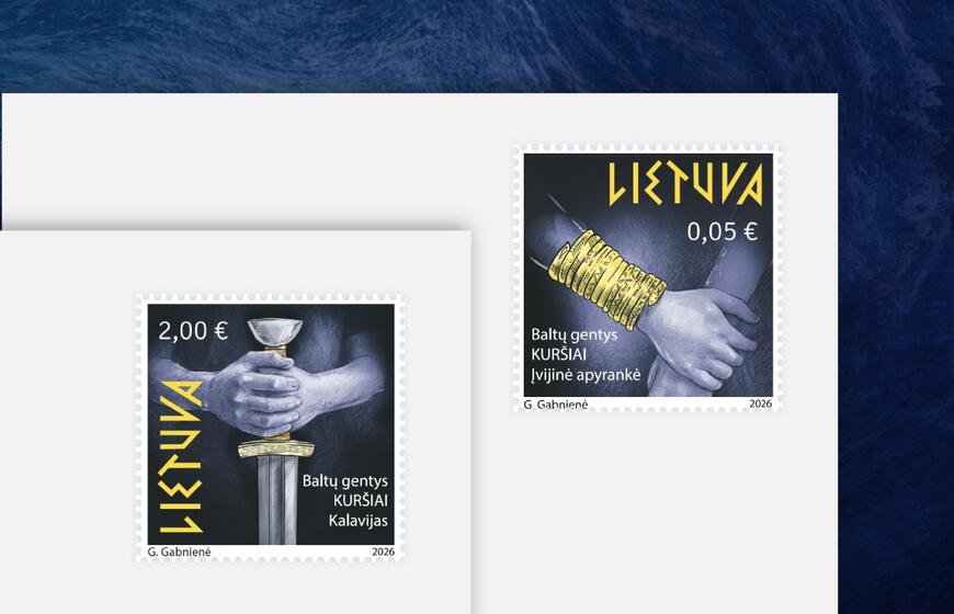 Pašto ženklai Baltų gentys. Kuršiai