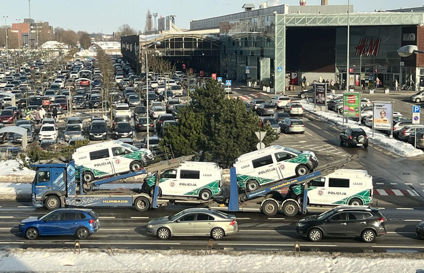 Policija, tarnybinis transportas