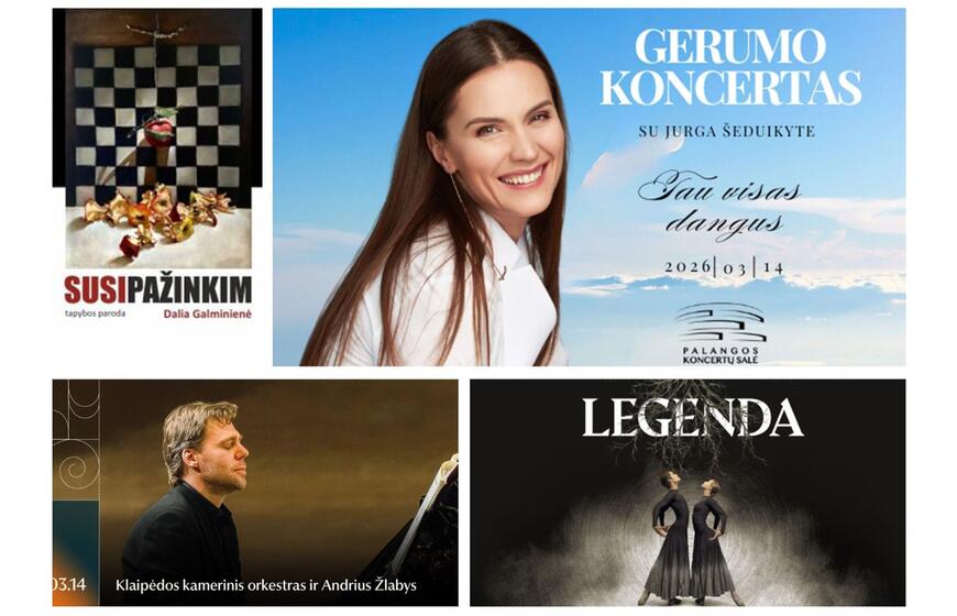 Renginiai Klaipėdoje ir aplink: ką veikti artimiausiomis dienomis