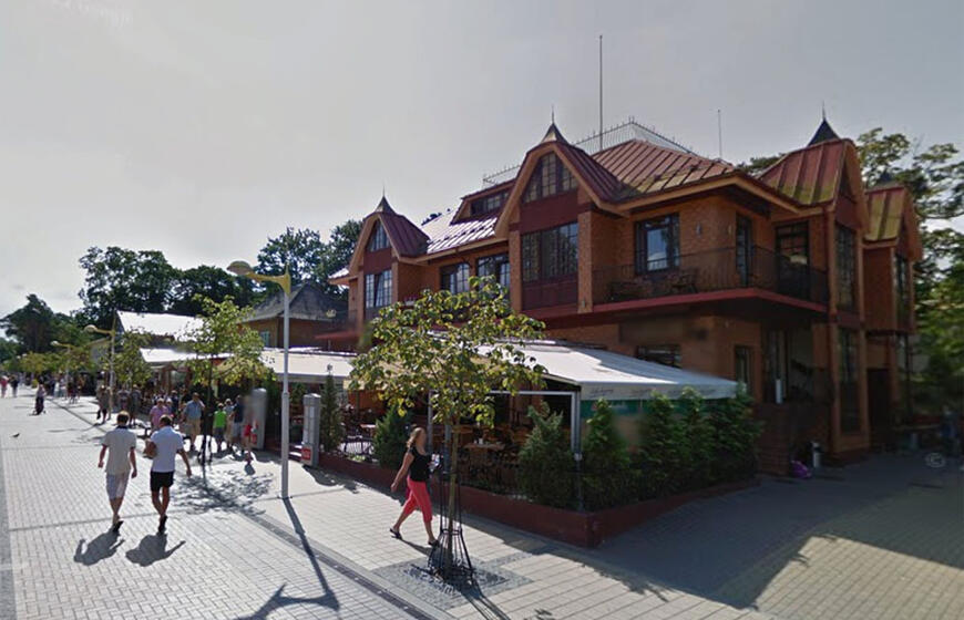 Senoji hansa, Palanga, J. Basanavičiaus gatvė