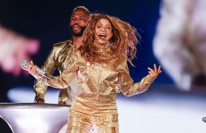 Shakira Meksikos sostinėje surengė nemokamą koncertą