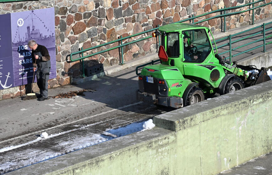 Šaligatvių tvarkymas, gatvių šlavimas