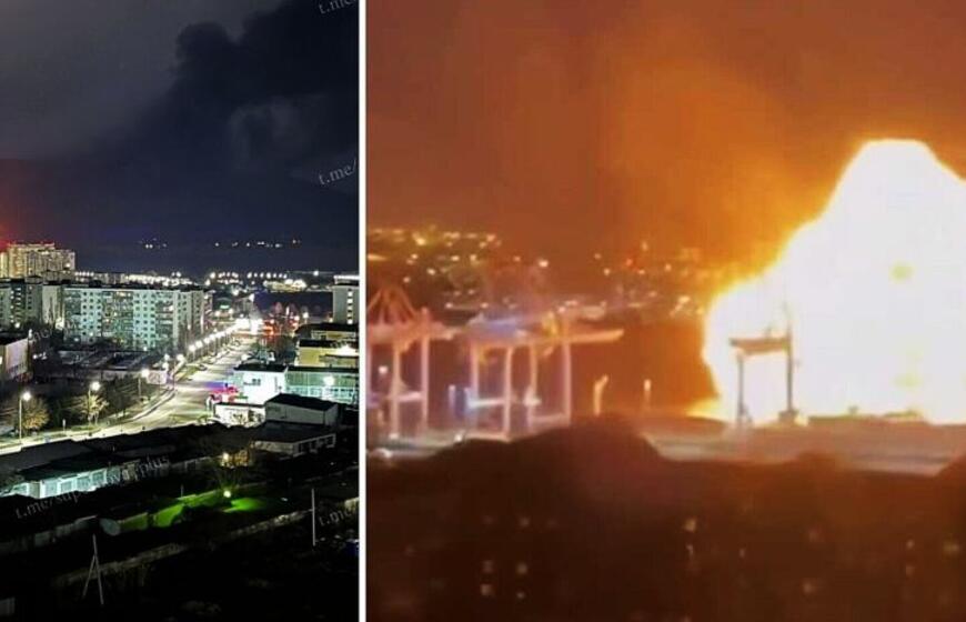 Sprogimai Novorosijske