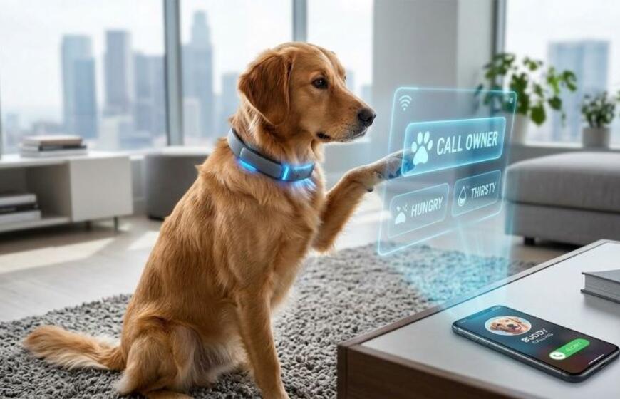 Pristatytas pirmasis „išmanusis telefonas“ šunims