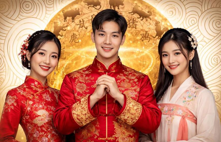 Trys kinų Zodiako ženklai