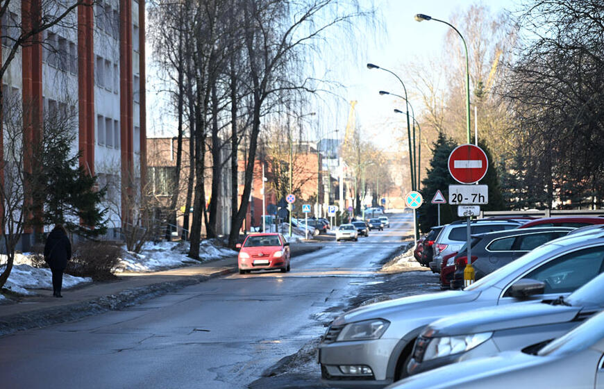 Kelio ženklai, Rūtų gatvė