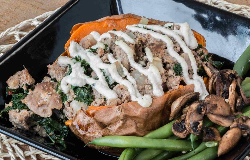 Įdaryta saldžioji bulvė