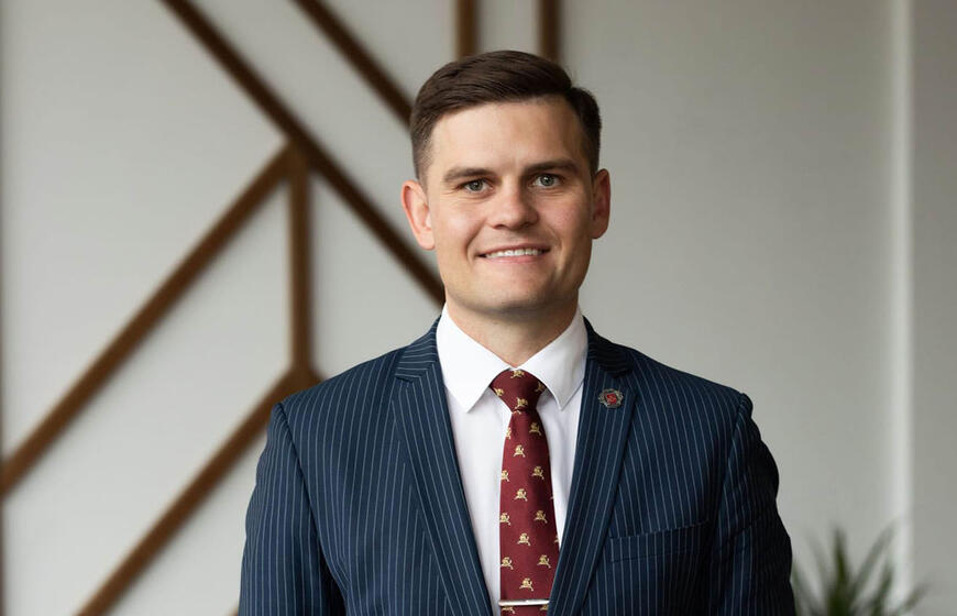 Tauragės rajono meras Dovydas Kaminskas