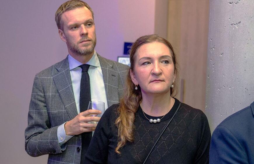 Gabrielius Landsbergis ir Austėja Landsbergienė