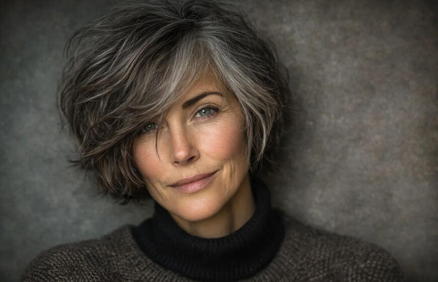 Šios šukuosenos moterims virš 60 metų suteikia apimties, lengvumo ir jaunatvišką išvaizdą