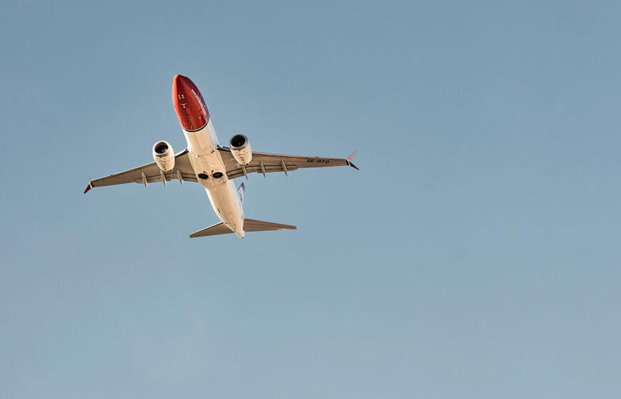 Norwegian, Palangos oro uostas