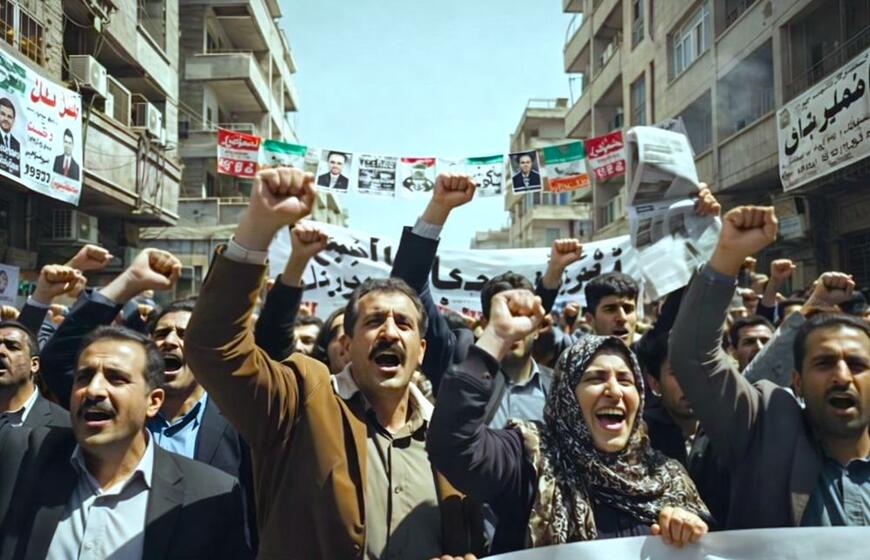 Protestuotojai Irane