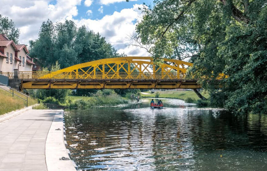 Šilutė, tiltas, Šyša