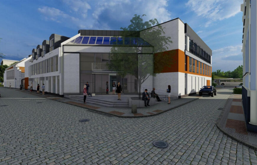 Technikos biblioteka, Sukilėlių gatvė, Klaipėdos senamiestis