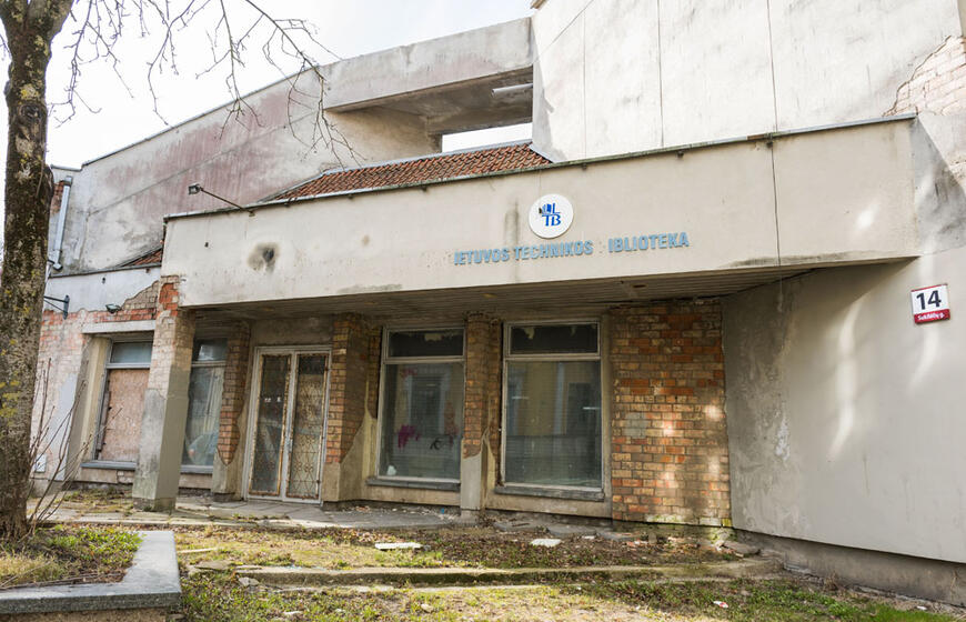 Technikos biblioteka, Sukilėlių gatvė, Klaipėdos senamiestis