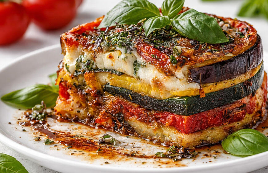 Daržovių tortas be tešlos