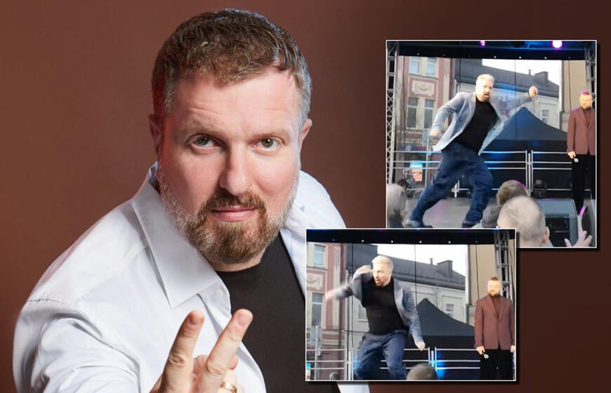 Socialinius tinklus sprogdina itin energingas Deivydo Zvonkaus šokis