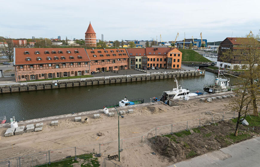 Danė, Klaipėdos pilies bokštas, Klaipėda