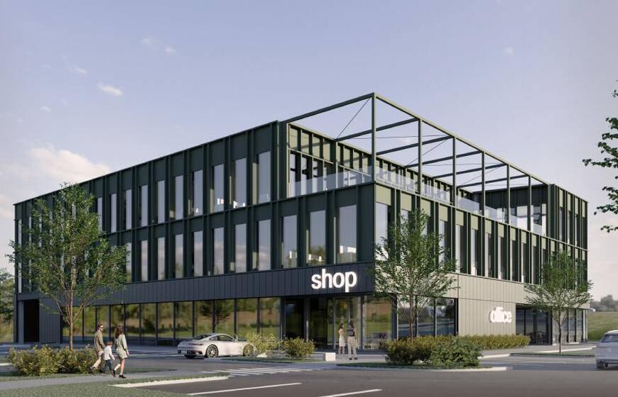 Klemiškės gatvė, projektas, parduotuvė