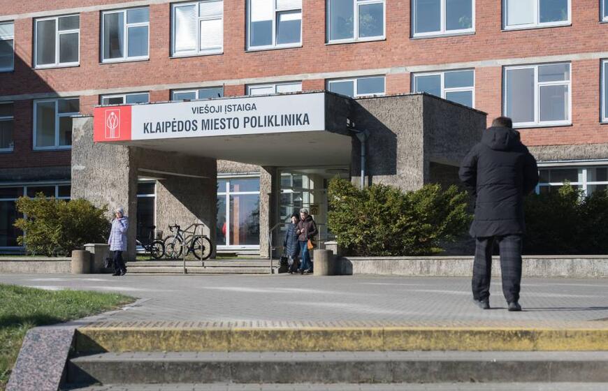 Miesto poliklinika, žmonės