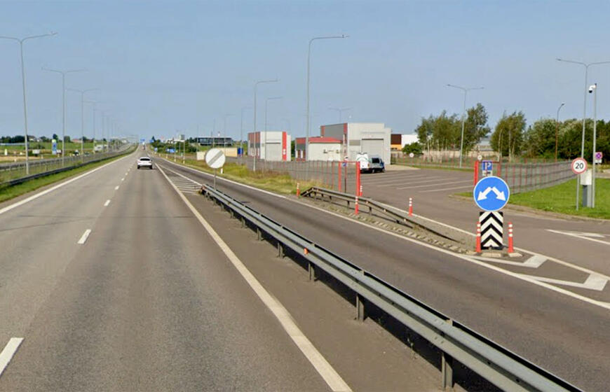 Automagistralė, krovinių kontrolės postas