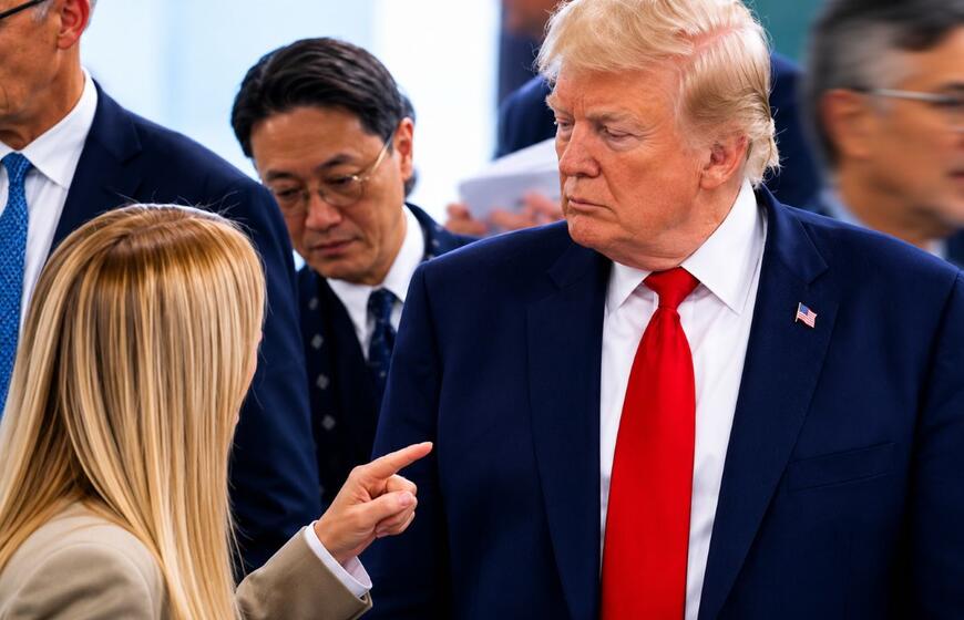 Giorgia Meloni, Donaldas Trampas