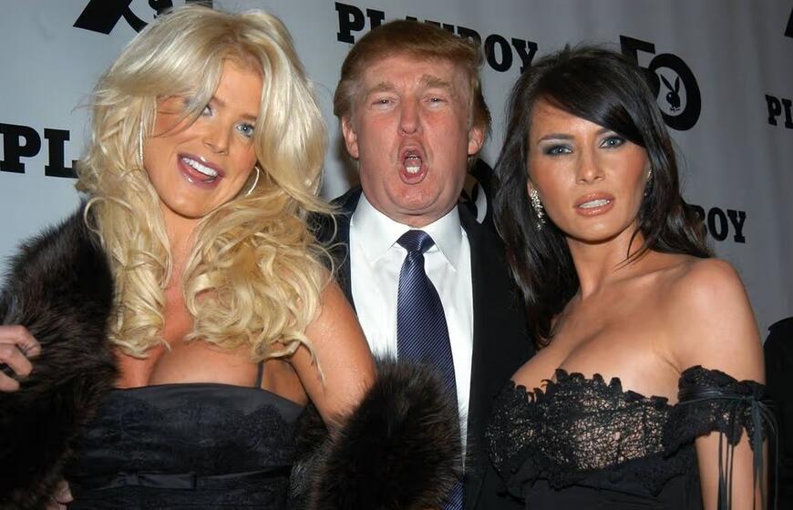 Melania Trump/Donald Trump/Victoria Silvstedt
