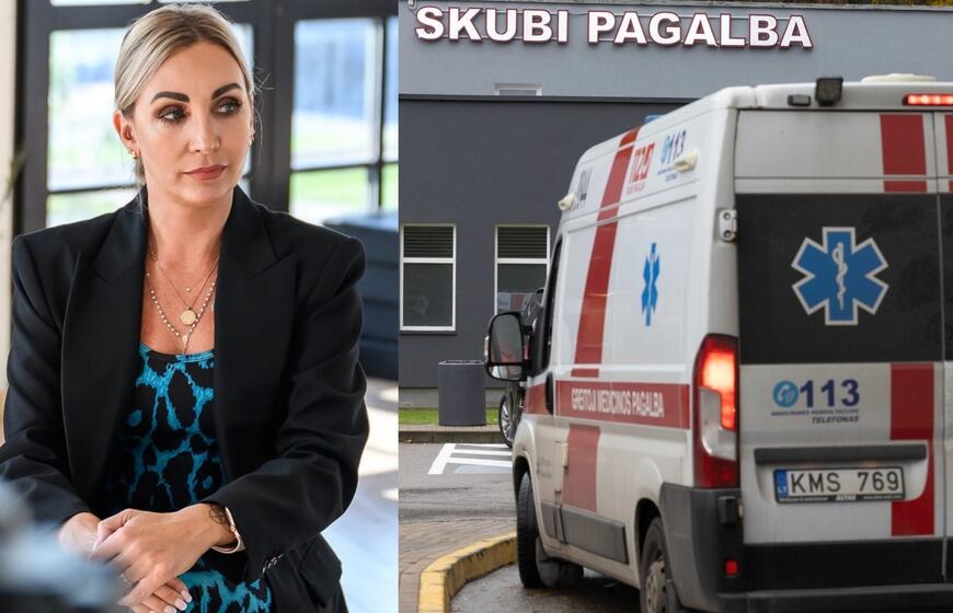 Gerda Žemaitė ištikta šoko: vyrui teko skubiai kviesti medikus