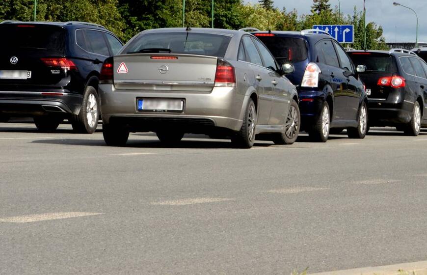 automobiliai, spūstis