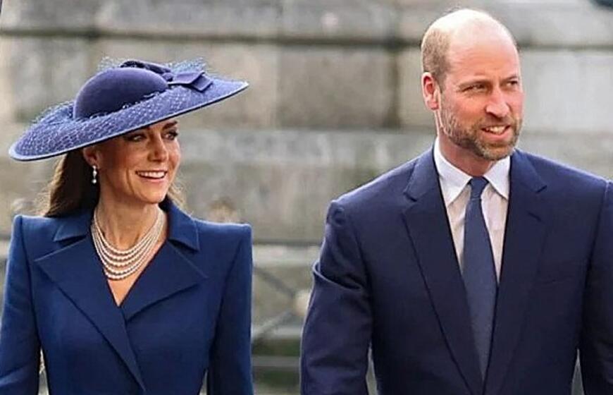 Kate Middleton ir princas Williamas