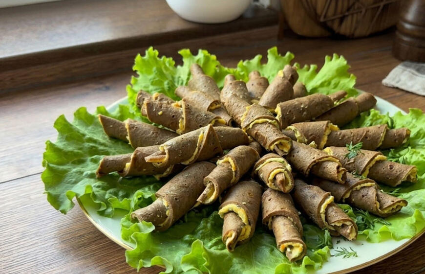 užkandis iš vištienos kepenėlių