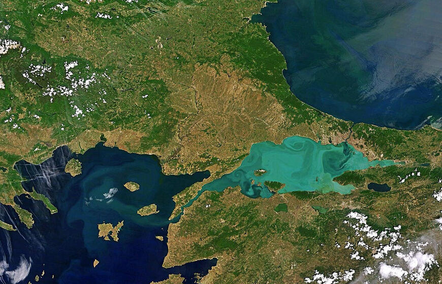 Planetoje yra daugiau nei 50 jūrų. Tačiau ši – pati mažiausia
