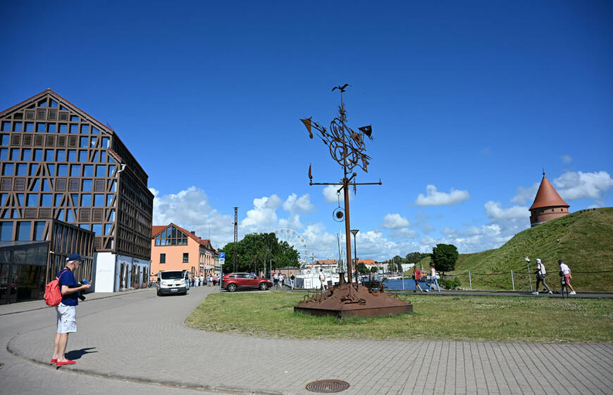 Žvejų gatvė, Klaipėdos piliavietė