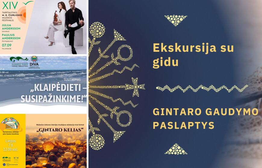 Renginiai Klaipėdoje ir aplink: ką veikti artimiausiomis dienomis